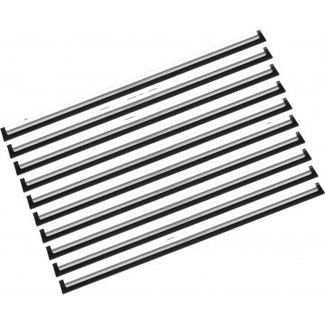 Barrette avec lamelle caoutchouc 25cm