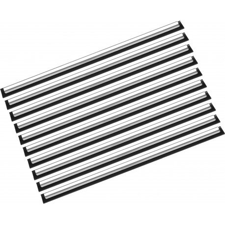 Barrette avec lamelle caoutchouc 35cm