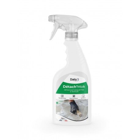 DETACH'MOK Détachant moquette 
DAILYK START- Spray de 750ml