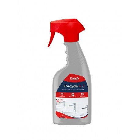 FORCYDE 4en1 Nettoyant désinf. sanitaire 
DAILYK PREMIUM - Spray 750ml