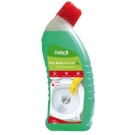 ECO'SANIT Gel wc 
ECOLABEL DAILYK GREEN - 750ml