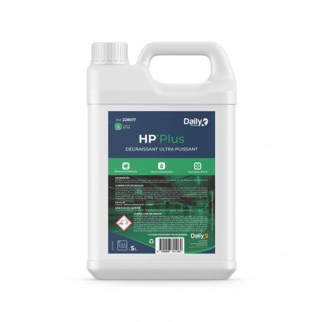 HP PLUS Nettoyant dégraissant alcalin 
DAILYK PREMIUM - Bidon 5L