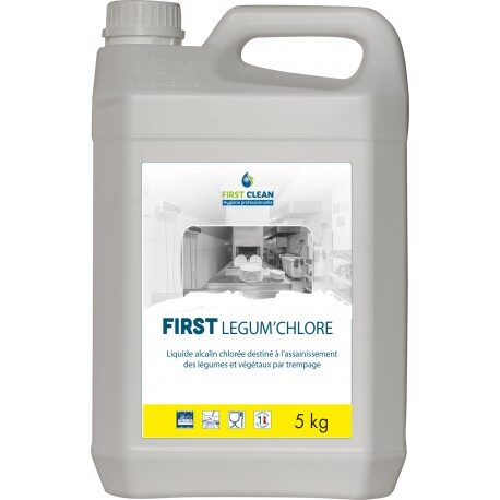 LEGUM'CHLORE 
Décontaminant de légumes - Bidon 5kg