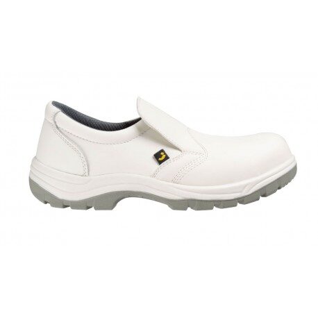 Mocassins blancs cuir X0500 
Agro-alimentaire (35à47)