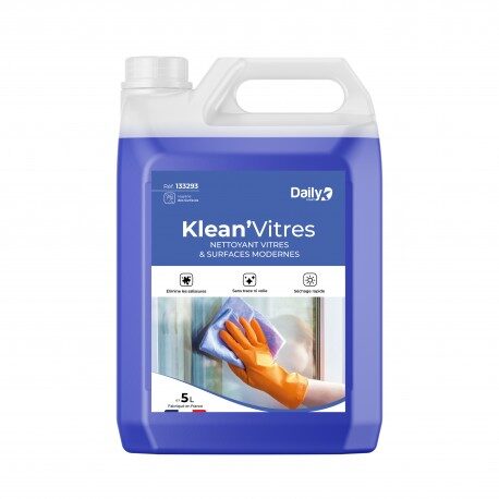 KLEAN'VITRES Nettoyant vitres 
DAILYK START - Bidon 5L