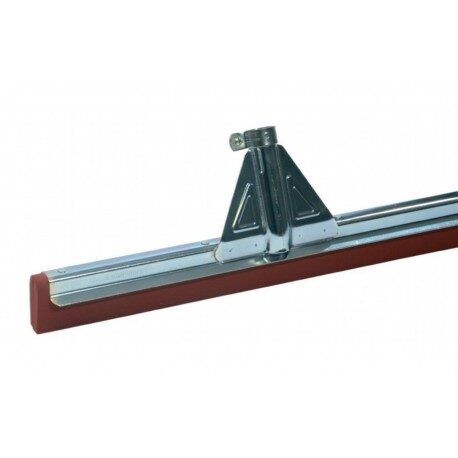 Raclette sol 55cm mousse caoutchouc 
rouge / Douille renforcée