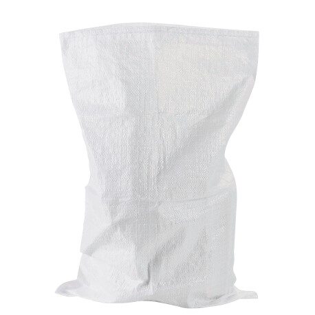 Sac gravats 80L blanc PP tissé 550x950mm 
Pqt de 100 Sacs