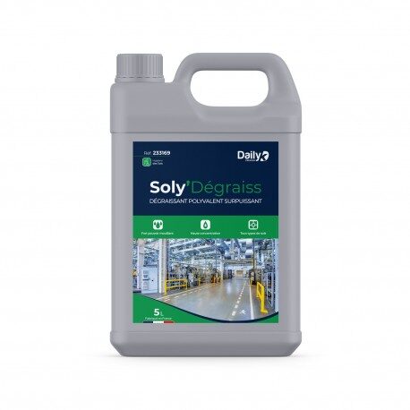 SOLY'DÉGRAISS Dégraissant surpuissant 
DAILYK PREMIUM - Bidon 5L