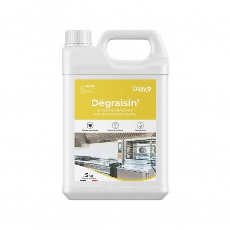 DEGRAISIN' Dégraissant alcalin cuisine 
DAILYK START - Bidon 5Kg