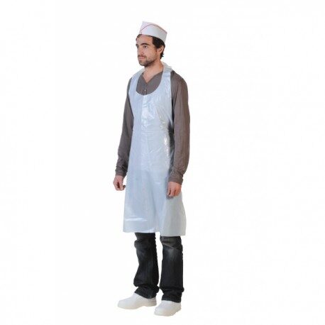 Tablier PE gaufré 20µ 10X100 - Carton de 1000